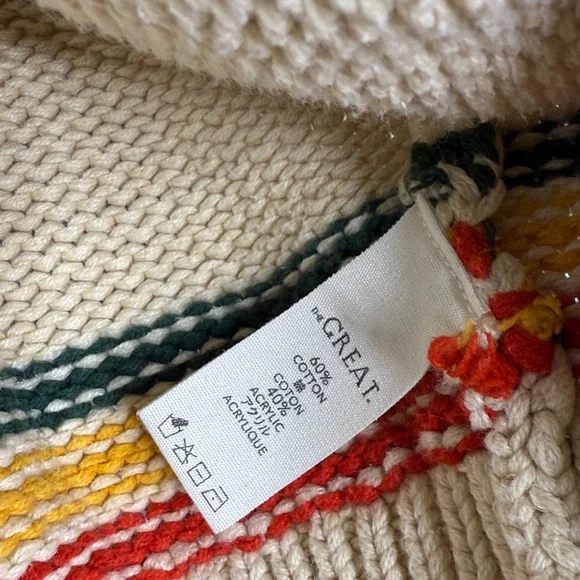 THE GREAT. THE RANCH CARDIGAN M - Picture 4 of 12